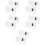 10Pcs Multifunctional Garden Sprayer Replacement Nozzles with Shield 9