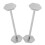 10Pcs Silver Tableware Holder Stainless Steel Chopstick Rest Organizer 3