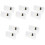 10Pcs Multifunctional Garden Sprayer Replacement Nozzles with Shield 5