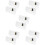 10Pcs Multifunctional Garden Sprayer Replacement Nozzles with Shield 10