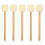 5Pcs White Bass Drum Mallets Lightweight Wood Handle Drumsticks 9