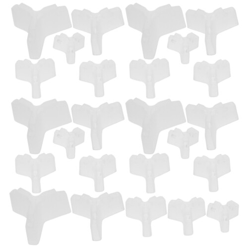 1000Pcs Thick Plastic Treble Hook Caps Transparent Safety Hook Bonnet 2