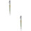 2Pcs Double Head Baby Silicone Spoons Light Green Infant Feeding Tools 8