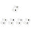 10Pcs Multifunctional Garden Sprayer Replacement Nozzles with Shield 7