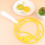2Pcs Set Yellow Bubble Maker for Family Fun 10