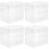 4Pcs Desktop Drawer Organizer Transparent Acrylic Makeup Storage Box 7