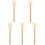 5Pcs White Bass Drum Mallets Lightweight Wood Handle Drumsticks 3