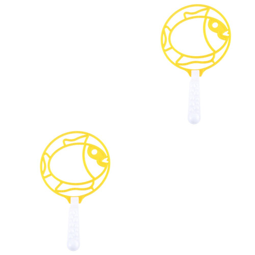 2Pcs Set Yellow Bubble Maker for Family Fun 2