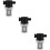3Pcs Black Plastic Water Pump in-Line Strainer Filter for Home Use 8