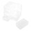 4Pcs Desktop Drawer Organizer Transparent Acrylic Makeup Storage Box 3