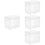 4Pcs Desktop Drawer Organizer Transparent Acrylic Makeup Storage Box 8