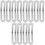 12Pcs Silver Metal Corner Braces L Shape Brackets for Shelves 5