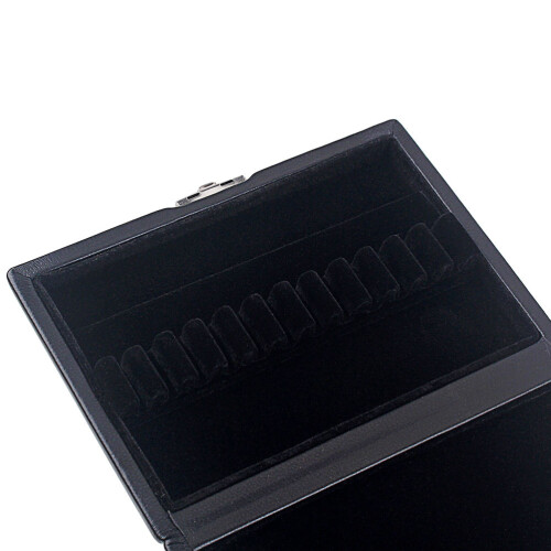12Pcs Black Oboe Reed Box Wooden Durable Protective Case 2