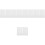 400Pcs White Double Sided Acrylic Adhesive Pads Strong Removable Tape 5