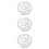 3Pcs White Craft Cleaners Chenille Stems Plush Plastic DIY Accessories 9