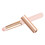3Pcs Pink Makeup Brushes Multipurpose Lip Applicators for Travel 3