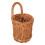 3Pcs Wall Storage Basket Plastic Chocolate for Kitchen Hanging Storage 1