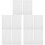 400Pcs White Double Sided Acrylic Adhesive Pads Strong Removable Tape 7