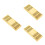 3Pcs Elegant Golden Desktop Humidifiers with Advanced Moisture Control 4
