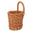 3Pcs Wall Storage Basket Plastic Chocolate for Kitchen Hanging Storage 2