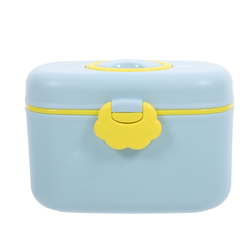2Pcs Portable Sky-Blue Formula Holder PP Dispenser Container for Home 2