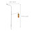 4Pcs Mini Railroad Light Model Metal ABS Train Layout Sand Table Decor 11