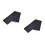 2Pcs Lightweight Black Microfiber Sports Towel with Hanging Loop 7