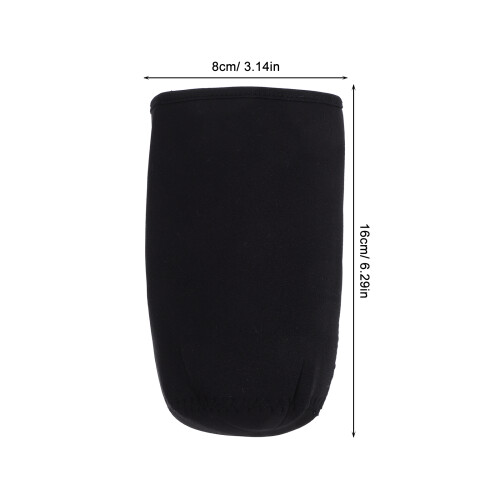 12Pcs Black Sprouting Jar Covers Cloth Sleeves for Light Protection 2