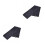 2Pcs Lightweight Black Microfiber Sports Towel with Hanging Loop 5