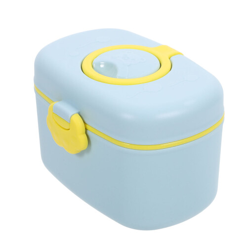 2Pcs Portable Sky-Blue Formula Holder PP Dispenser Container for Home 1