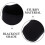12Pcs Black Sprouting Jar Covers Cloth Sleeves for Light Protection 8