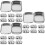 18Pcs Iron Small Storage Boxes with Lids Multi-Color Candy Organizer 8