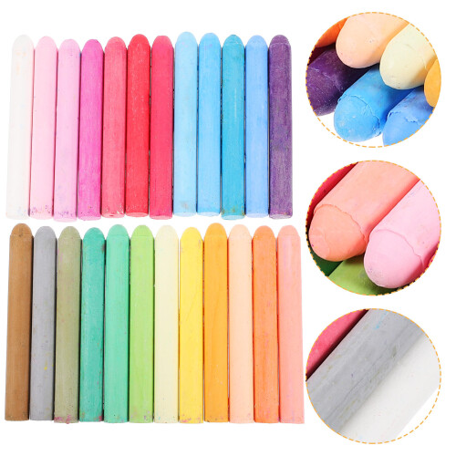 96Pcs Erasable Colored Chalks Portable for Kids Teacher Classroom 2