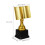 5Pcs Chic Golden Multi-Scene Reading Competition Prize Trophies 4