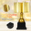 5Pcs Chic Golden Multi-Scene Reading Competition Prize Trophies 9