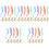 500Pcs Bendable Chenille Stems Assorted Colors DIY Craft Materials 4