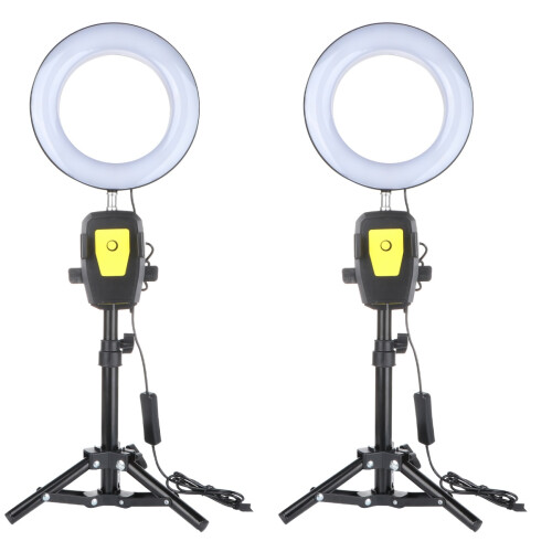 2St Beauty LED Light Met Verstelbare Houder Selfies En Make-Up 1