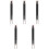 5Pcs Light Brown Eye Makeup Brush Set with Dual-End Eyeshadow Pen 5