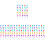25Pcs Assorted Color Plastic Stackable Writing Pencils for Daily Use 6