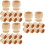 30Pcs DIY Beige Wooden Egg Holders for Easter Egg Painting 9