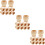 30Pcs DIY Beige Wooden Egg Holders for Easter Egg Painting 11