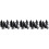 150Pcs Black Plastic Planter Inserts Mesh Pads for Bonsai Pot Drainage 10