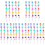 25Pcs Assorted Color Plastic Stackable Writing Pencils for Daily Use 4