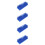 4Pcs Blue Plastic Test Tube Storage Rack Peg Holder 8