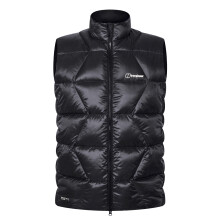 (L, Black) Berghaus Mens 2026 Explorer Down Water Resistant Pertex Quantum Insulated Gilet