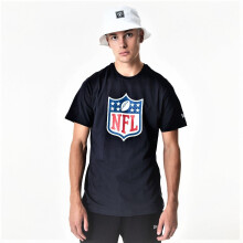 T-shirt New Era manches courtes col rond coton homme, couleur bleu marine, Shield