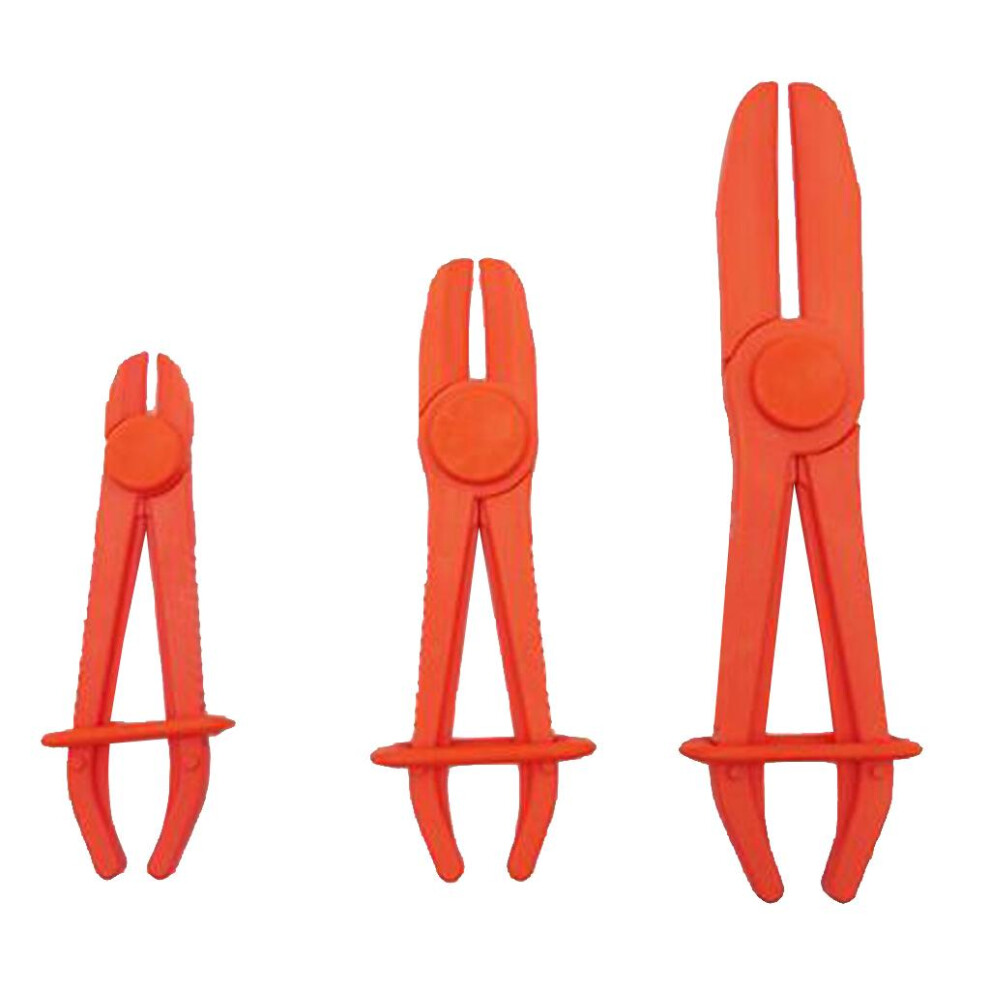 3Pcs Flexible Hose Clamps Line Clamp Hose Pinch Off Pliers Set Mixed S 6901423103757