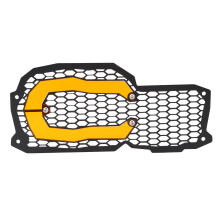 Stainless Steel Motorcycle Headlight Cover for F650GS F700GS F800GS F800R Orange