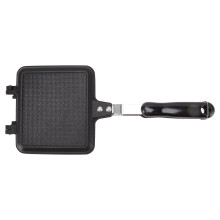 Nonstick Sandwich Pan with Removable Features - Double Sided Flat Bottom Design