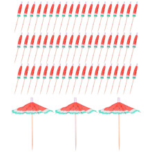 300Stk Kreative Wassermelonen Picks Getränk
